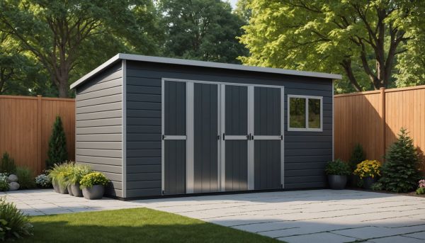 Choisir un abri de jardin composite : style et durabilité